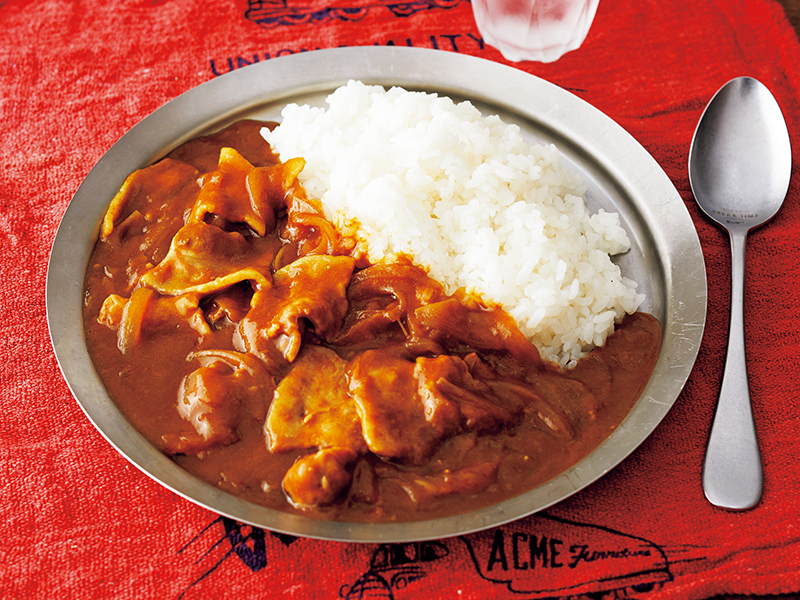レンジでカレー