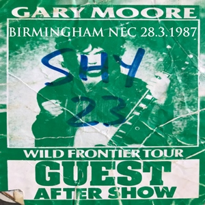 Birmingham 1987 - Gary Moore Tour